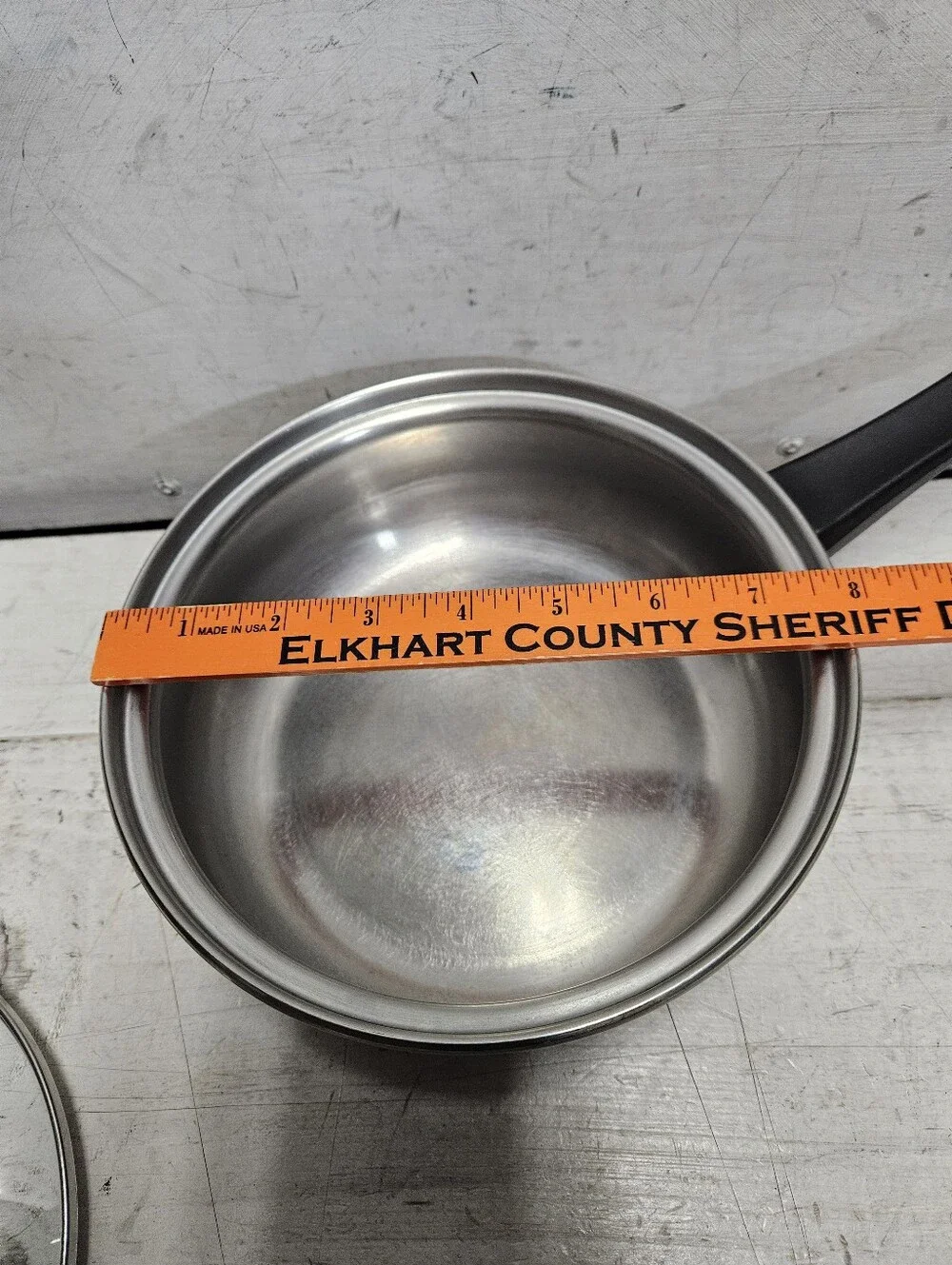 Vintage Regal Ware Pot/Lid Stainless Steel USA Collectible Kitchen Cookware 2qt